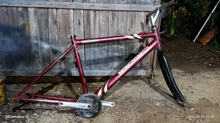 Quadro de bicicleta mongoose, cromoly, aro 26 18 polegadas