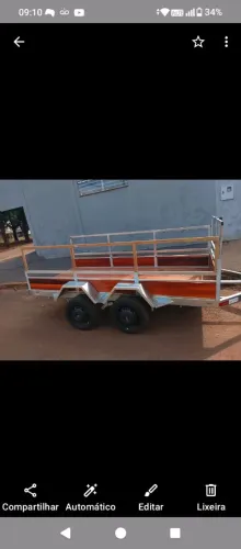 Vendo carretinha reboque 0km