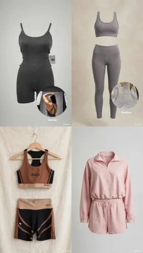 Lote roupa de Academia