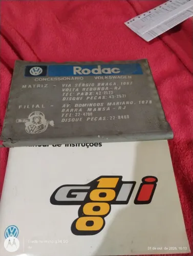 Manual gol 1000 i 95