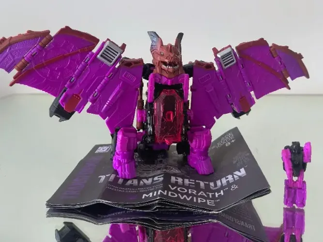 Figure Transformers Titans Return - Mindwipe e Vorath, completo e original Hasbro, Tf