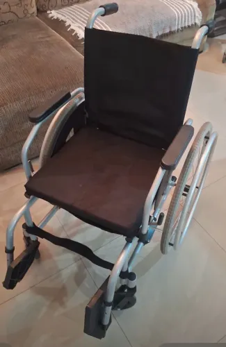 Cadeira de rodas desmontável Aluiminio