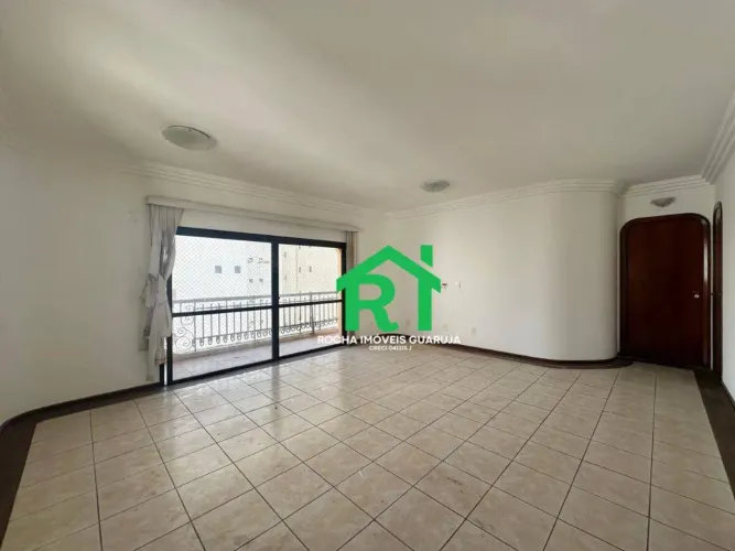 Apartamento com 4 quartos (4 suítes), 2 vagas, lazer à venda em Pitangueiras, Guarujá.