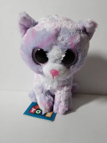 Gatinho Lilás e Rosa Zoiudinho Olho de Vidro