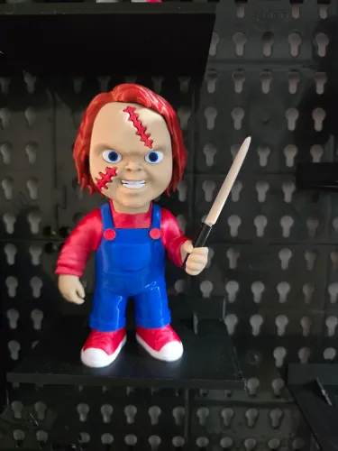 Boneco do Chucky feito na impressora 3d 15cm