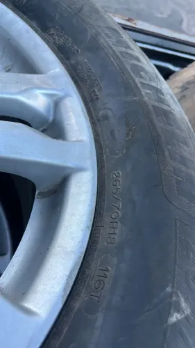 Rodas 18 Mitsubishi em ótimo estado de conservação
