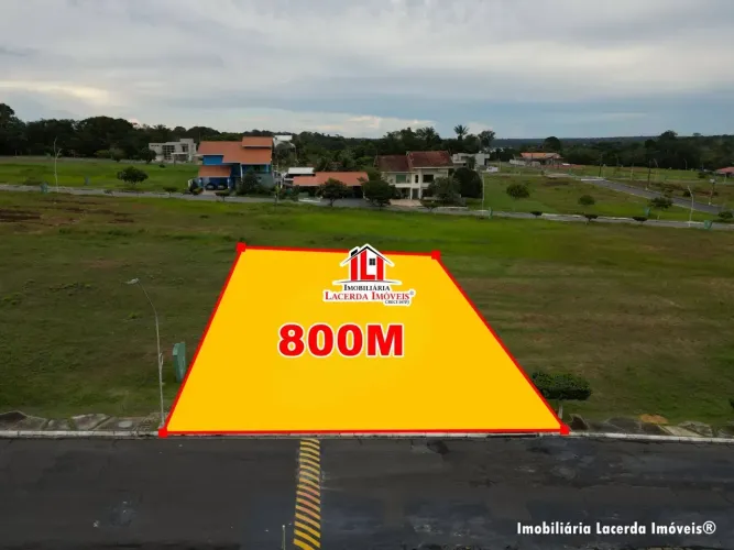 lote no Condomínio Residencial Porto Real 800m² em Tarumã - Manaus - AM