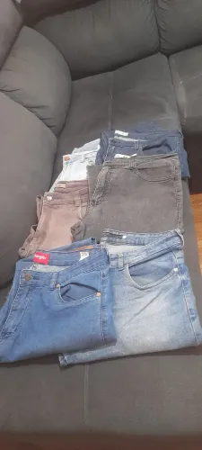 Lote 44/46 calças jeans originais masculino