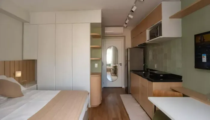 Studio de 24m2 mobiliado em Perdizes - São Paulo - SP