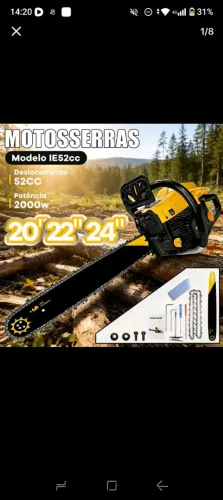 Motoserra novo