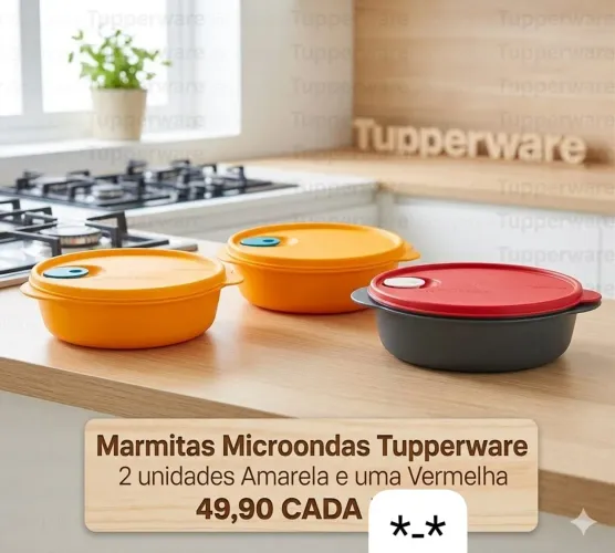 Marmita micro-ondas trabalho
