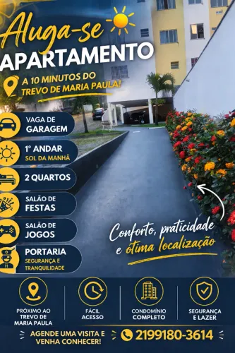 Alugo apartamento na Dalva Raposo 