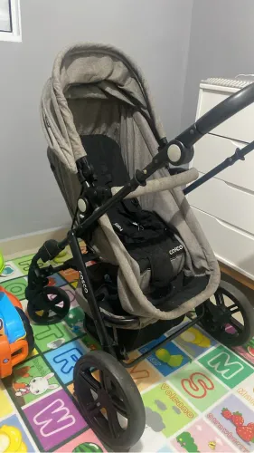 carrinho de bebe cosco, moisés e cadeirinha 