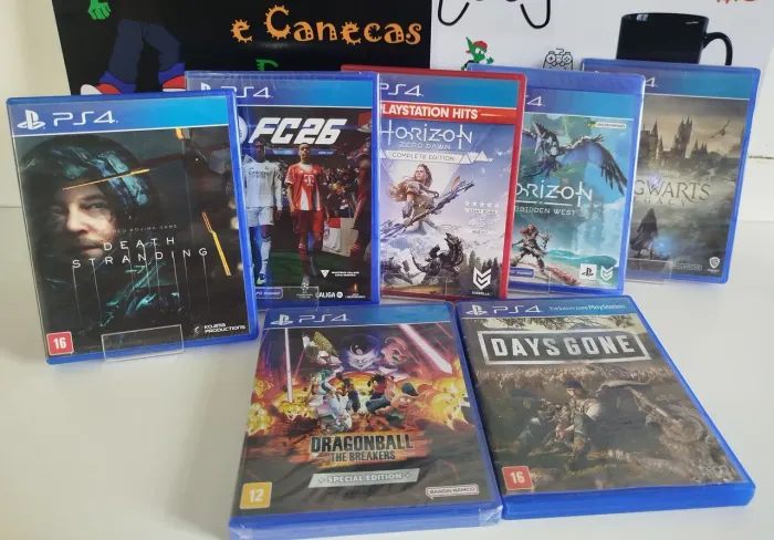 Jogos Ps4 (leia o anúncio)