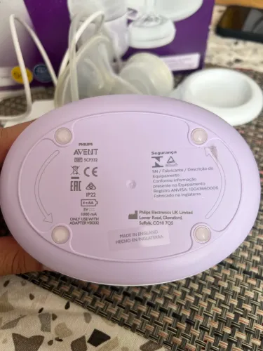 Bomba extração leite materno Avent Philips Pétala 