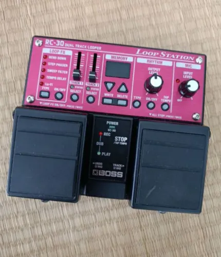 pedal loop station boss rc30
