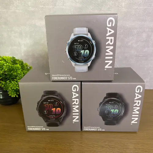 Relógio Garmin Forerunner 570 Amoled Novo Garantia 12 Meses
