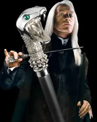 Varinha bengala lucio malfoy