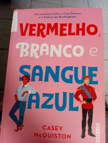 Livro Vermelho, Branco e Sangue Azul