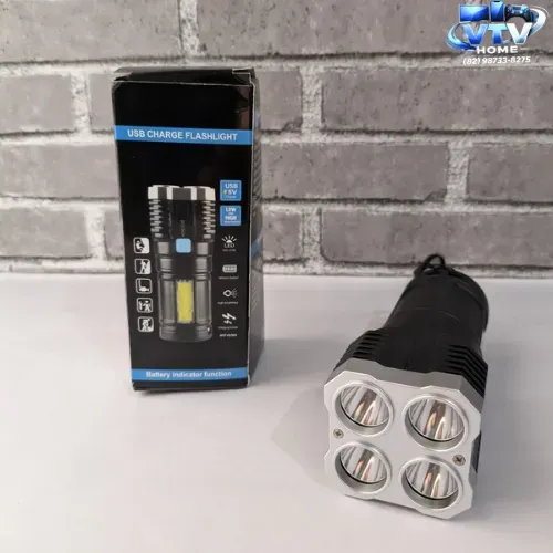 Lanterna Led Recarregável + Entrega Grátis