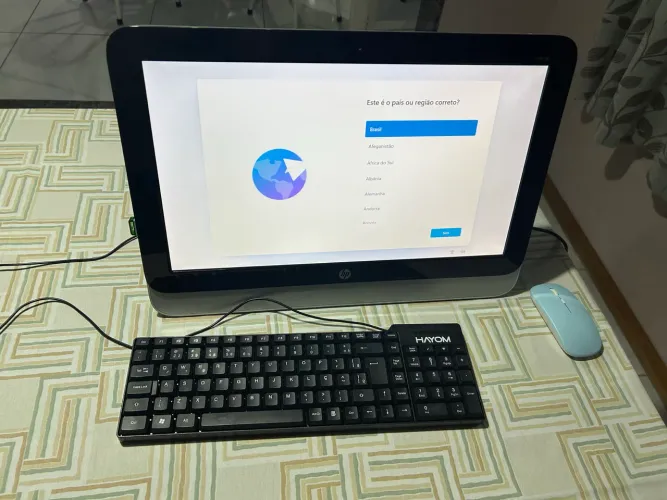 Desktop All in one HP - excelente para PDV comércio - balcão