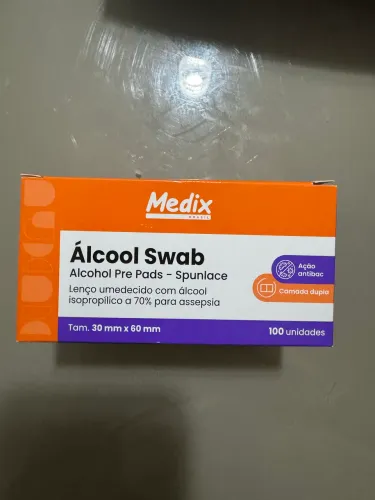 Lenços com álcool/ swab 