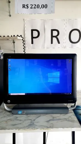 PC ALL-IN-ONE HP TOUCHSMART CORE I3 6GB RAM SSD 240GB TOUCHSCREEN