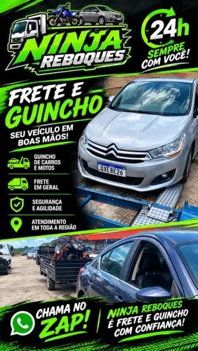 Frete  e Guincho João Pessoa - PB / PE / RN