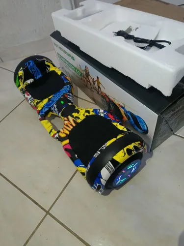 SCOOTER ELETRICA HOVERBOARD OKM LACRADO AC CARTÃO