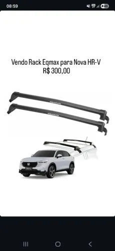 Vendo Rack Eqmax Wave para HR-V 2023 em diante