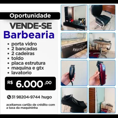 Vende-se BARBEARIA