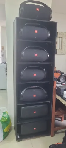 Caixas Boombox 1,2 e on the go.