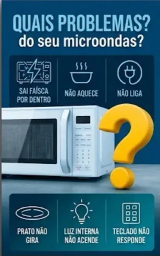 Micro-ondas com problemas? 