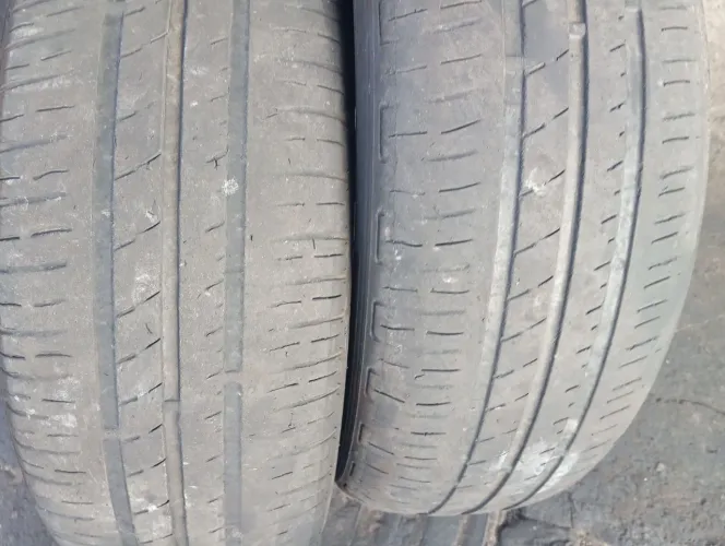 (02) pneus 185/65 aro 15, x bri