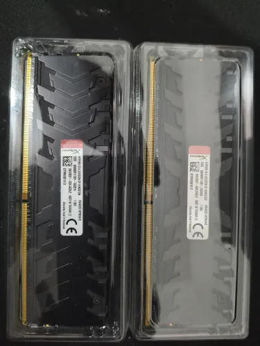 Memória ddr4 16gb hyper X Predator rgb 2x8gb 3200mhz