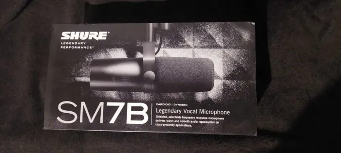 Microfone SM7B dinâmico original