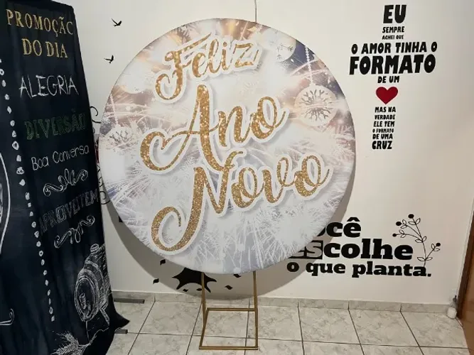 Capa Painel Reveillon Fim de Ano e Capas Cilindros