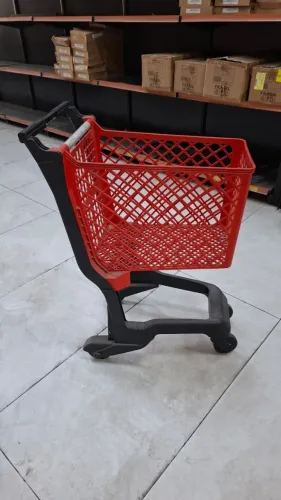 Carrinho de compra de Plástico para loja comércio