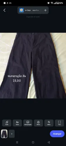 Calça feminina