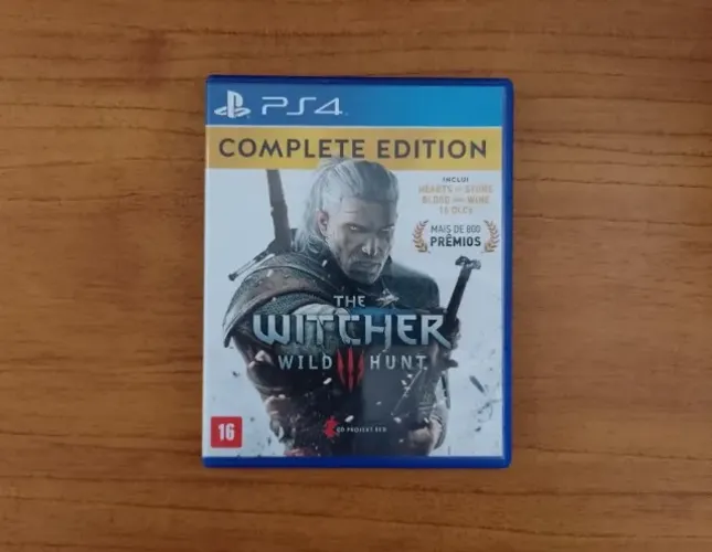 The Witcher 3: Complete Edition mídia física ps4