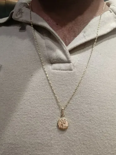 Vendo cordão de ouro 18 70 cm com pingente