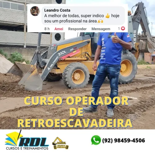 Retroescavadeira Maquinas Pesadas de Manaus 