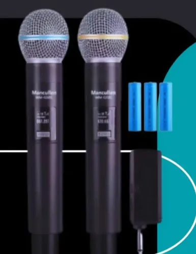 Microfone duplo 