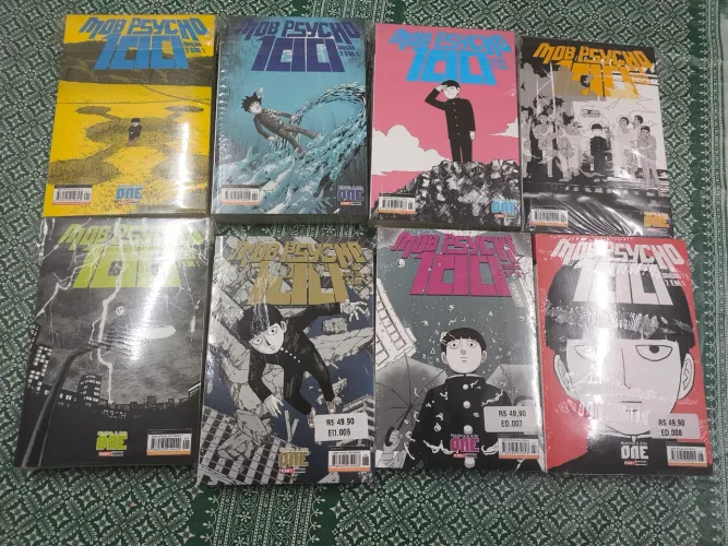 Mob Psycho 100 - Volumes 1 Ao 8