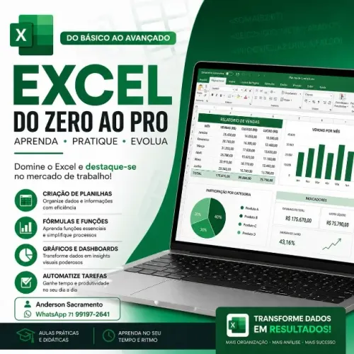 Faço planilhas / Aula de Excel 