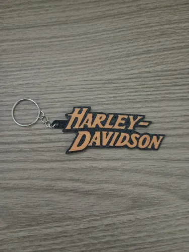 Chaveiro 3d Moto Custom Harley