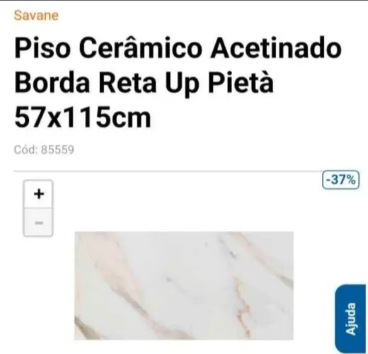 Porcelanato Savane UP marmorizado