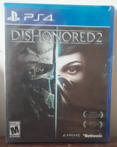 Dishonored 2 Ps4 Mídia Física Novo Lacrado