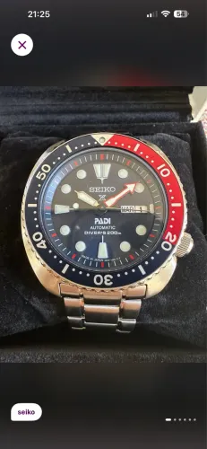 Relógio Seiko prospex padi Pepsi 