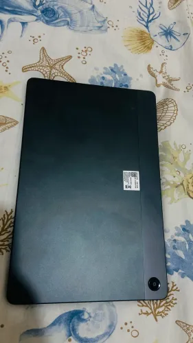 Tablet Samsung Galaxy Tab A9+ na cor grafite.Tela: